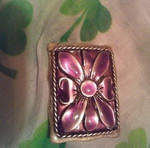 Italian silver belt buckle beautiful made in Italy